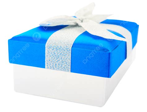Blue Gift Box Bow And Ribbons Invitation Clip, Decoration, Gift, Silver PNG Transparent Image ...