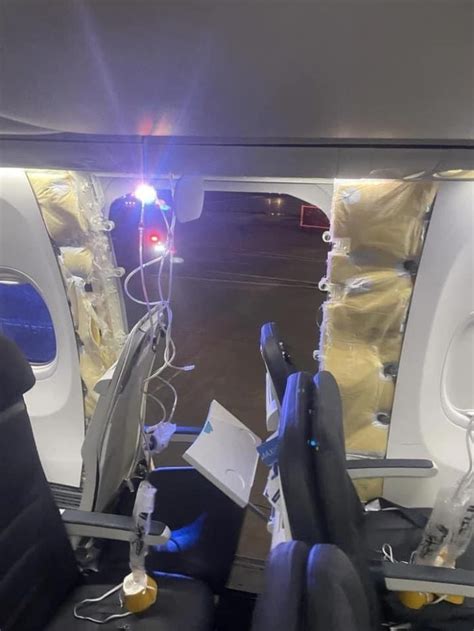 VIDEO: Alaska Airlines 'Plugged' 737MAX9 Door Falls Off Inflight