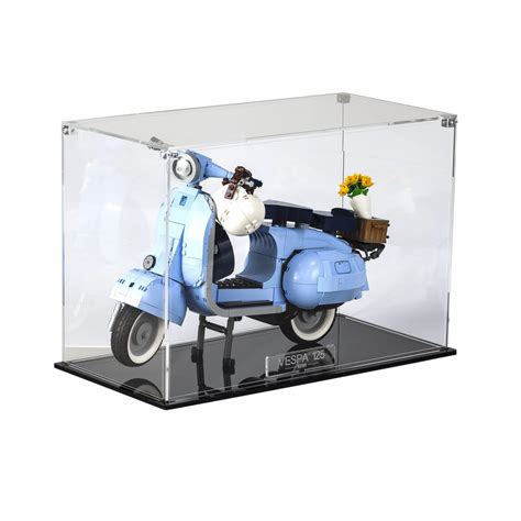 Acrylic Display Case for the LEGO® Vespa 125 10298 - Laser Frame