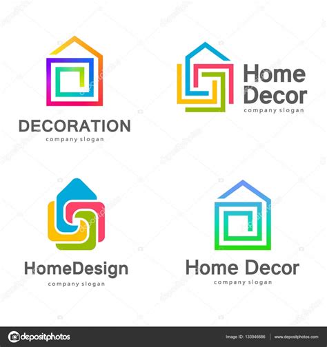 Vector Home Design Logo