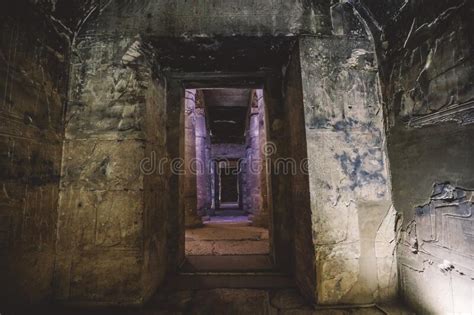 Inside View of the Temple of Seti I, Which is Also Known As the Great Temple of Abydos, in ...