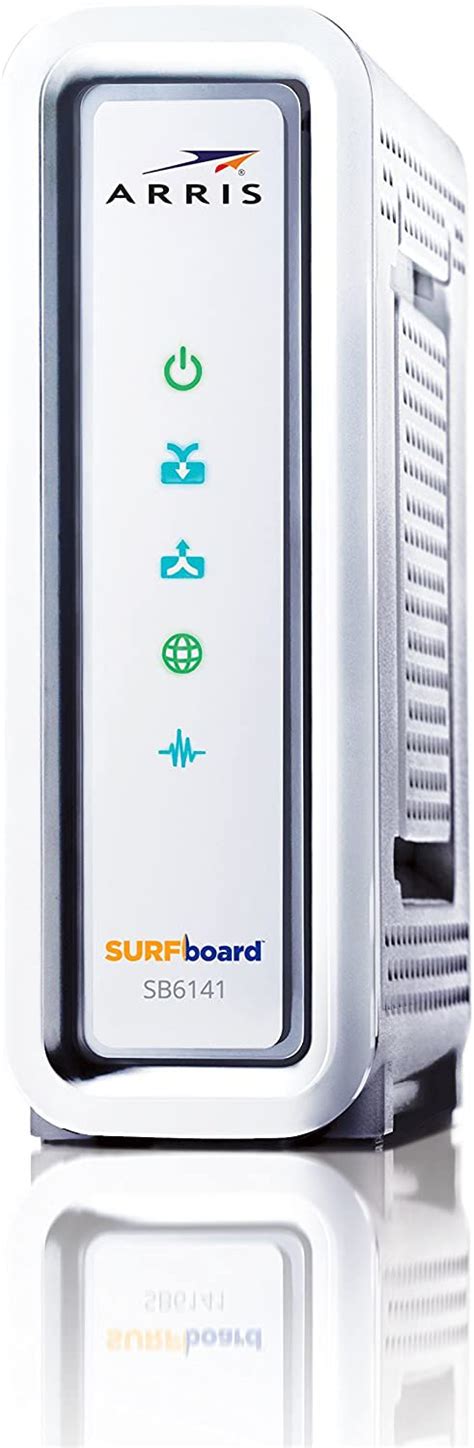 Motorola ARRIS SURFboard SB6141 8x4 DOCSIS 3.0 Cable Modem