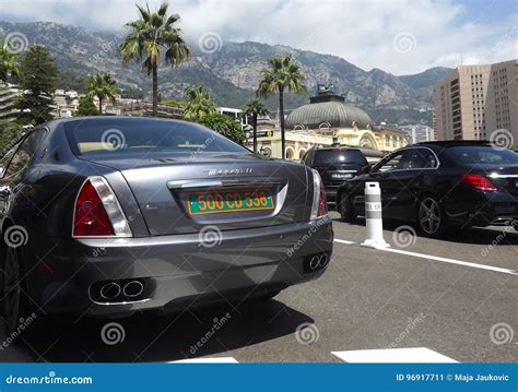 Luxury Cars in Montecarlo, Monaco Editorial Photo - Image of landmark ...