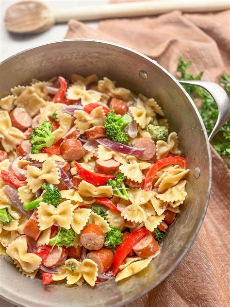 Polish Sausage Pasta - Up North Nosh