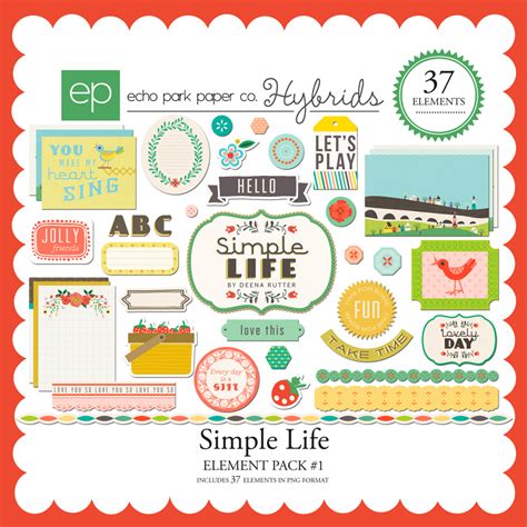 Simple Life Complete Collection - Snap Click Supply Co.