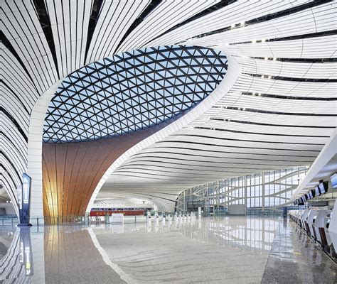 Inside ZHA's Daxing International Airport, the World's Largest Terminal