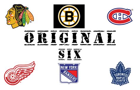 Original Six Hockey Teams on Behance