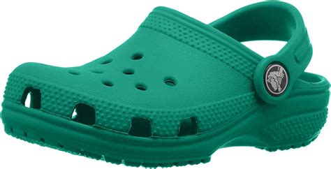 Amazon.com | Crocs Baby Classic Clog, Deep Green, 6 M US Toddler ...