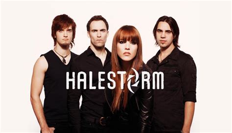 Lzzy Hale & Arejay Hale of Halestorm - maytherockbewithyou.com