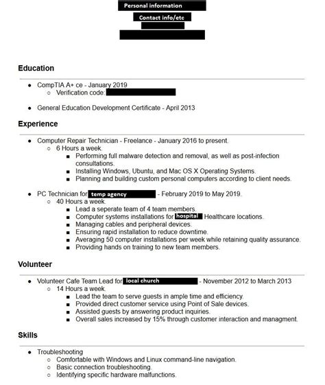 Trying to update my resume after getting laid off! : resumes