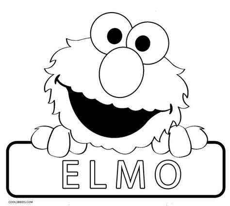 Free Printable Elmo Coloring Pages