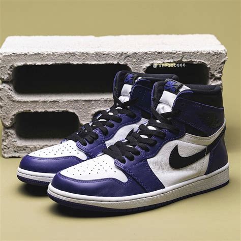 Air Jordan 1 Court Purple 555088-500 Release Date - Sneaker Bar Detroit