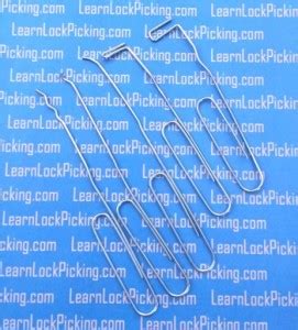 Paperclip Lock Picking - Improvised Lock Picking Tools