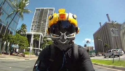 Custom Motorcycle Helmet Conversions: The Transformers Bumblebee Helmet ...