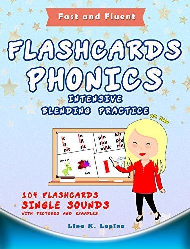 Phonics Flashcards with Pictures and Blending Words by Lina K. Lapina ...