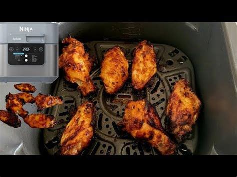 Ninja Speedi NO FLIP From Frozen Steam & Crisp Air Fryer Chicken Wings ...