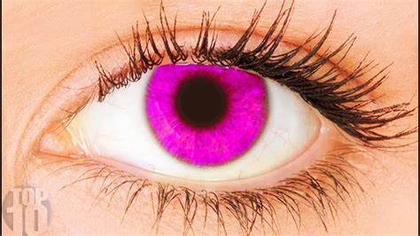 11 Rarest Eye Colors In Humans - YouTube