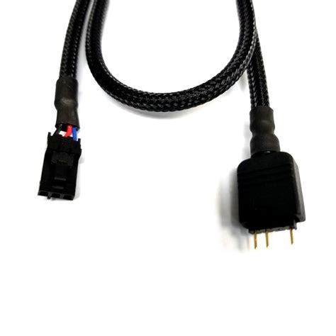 Corsair LED RGB 3 Pin to 5v RGB 3 Pin Male Connector Adapter Cable ...