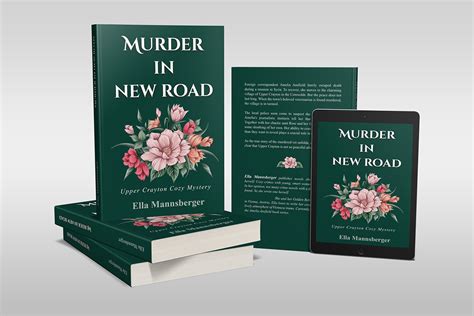 Murder in new road book cover on Behance