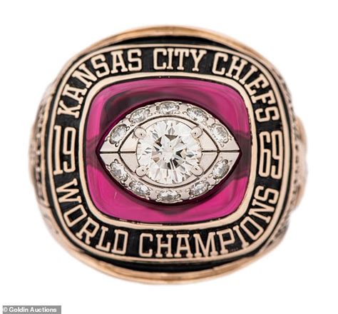 Chiefs Super Bowl LIV ring is put up for auction by a former practice squad player | Daily Mail ...