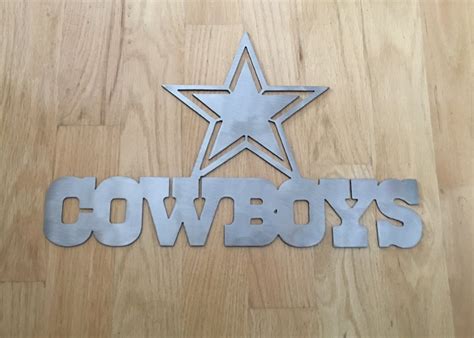 Dallas Cowboys Metal Wall Art