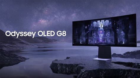 Samsung launches its first OLED gaming monitor in Australia, the ultra-thin 34” Odyssey OLED G8 ...