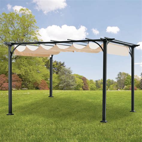 Garden Winds Replacement Canopy for the Naples Pergola, RipLock 500 - Walmart.com