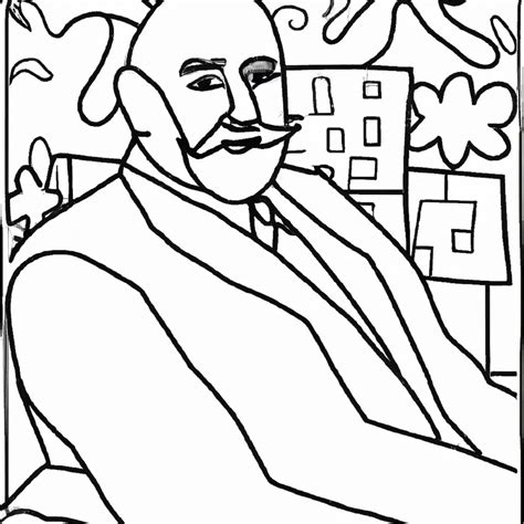 10 Desenhos de Henri Matisse para Imprimir e Colorir!