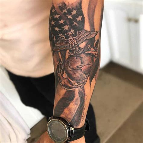 Top 89 American Flag Sleeve Tattoo Ideas - [2021 Inspiration Guide]