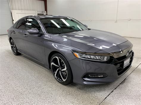 Used 2019 Honda Accord Sport Sedan 4D for sale at Roberts Auto Sales in Modesto, CA. We're ...