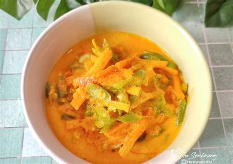 Resep Sayur buncis wortel santan oleh Rahayu Sartika Br. Sembiring ...