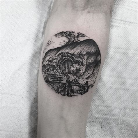 Hobbit hole tattoo - Tattoogrid.net