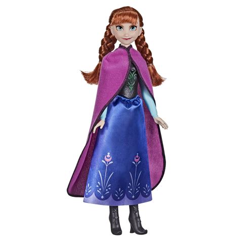 Disney'S Frozen Shimmer Anna Fashion Doll, Skirt, Shoes, And Long Red Hair - Walmart.com