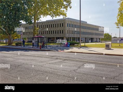 Downtown Trenton: New Jersey State Library, part of the New Jersey ...