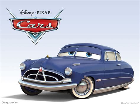 Doc Hudson Racing Car from Disney-Pixar Cars Desktop Wallpaper