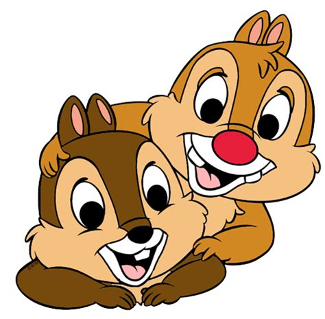 Chip and Dale PNG transparent image download, size: 500x491px