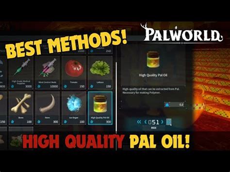 Palworld: How To Get High Quality Pal Oil - eXputer.com