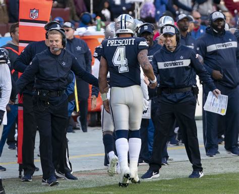 Jason Garrett, Dak Prescott | Cowboys at Redskins 10/21/18 | Flickr