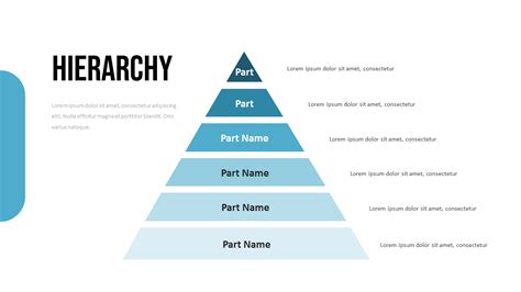 Pyramid Hierarchy pitch deck design|Organization|Single Slides