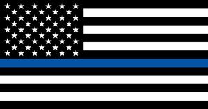 Thin blue line flag: What does it mean?