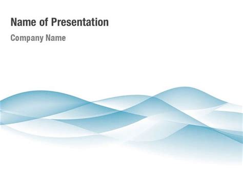 Blue Wave PowerPoint Templates - Blue Wave PowerPoint Backgrounds ...