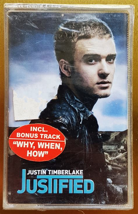 Justin Timberlake - Justified (Cassette, Album) | Discogs