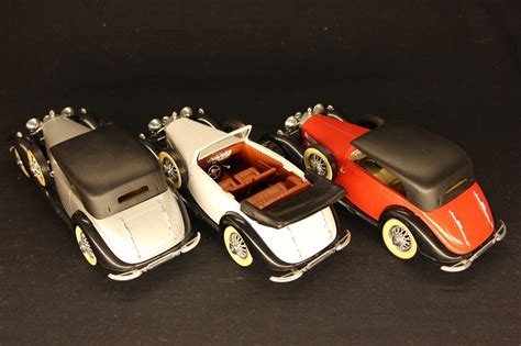 Mira set of 3 car models Mercedes-Benz 540K 1:24 1x red + 1x siver + 1x red (JS) | eBay