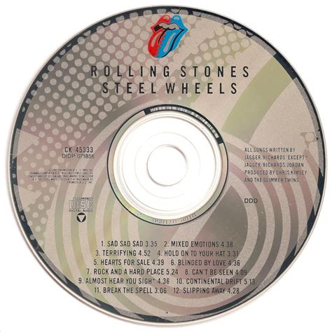 The First Pressing CD Collection: The Rolling Stones - Steel Wheels