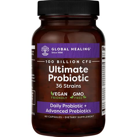 Buy Global Healing Ultimate Probiotic Supplement (Floratrex) with ...