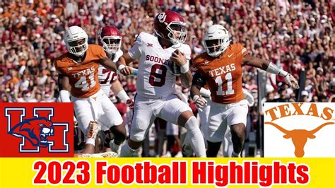 Houston vs Texas FULL GAME HIGHLIGHTS | NCAAF 2023 | College Football - Win Big Sports