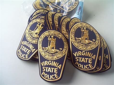 Lot of 100 Virginia State police Patch Collectibles | #1887681145