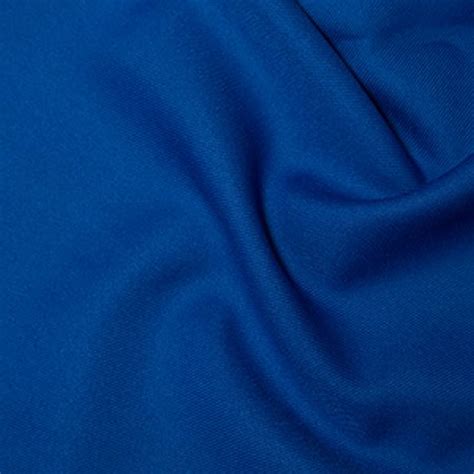 Royal Blue - Polyester Twill Plain Fabric 150cm (59) Wide Dressmaking Material