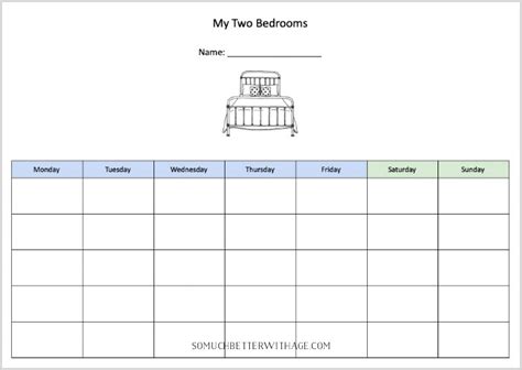 Co-Parenting Schedules- Free Printables (Lists for Two Households to Run Smoothly) - Jamie Lundstrom