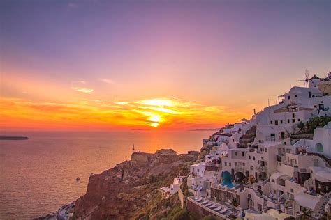 Oia Mare Santorini Sunset | Santorini Sunset View | Santorini Hotel ...